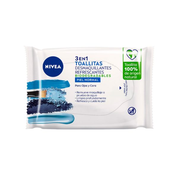 Nivea Toallitas Desmaquillantes Normal X25