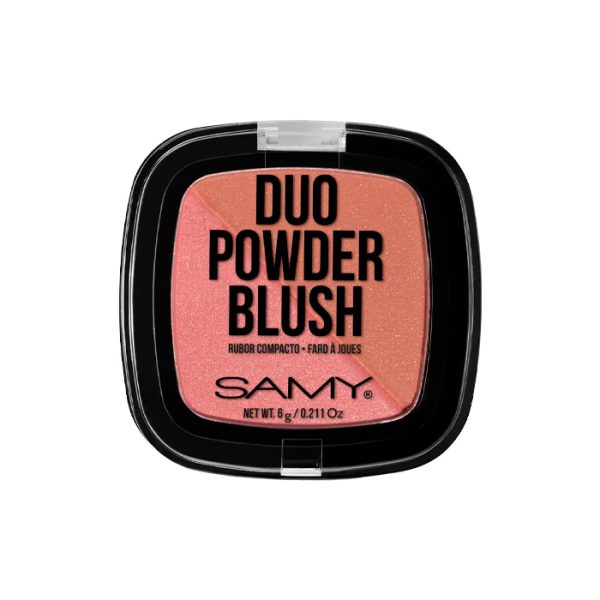 Samy - Duo Powder Blush Rose Brown #01