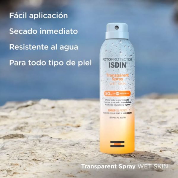 Isdin - Fotoprotector Transparente En Spray Spf50 250Ml