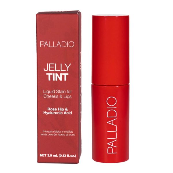 Palladio - Liquid Stain For Cheeks &Amp; Lips-Jelly Tint Cherry Rose