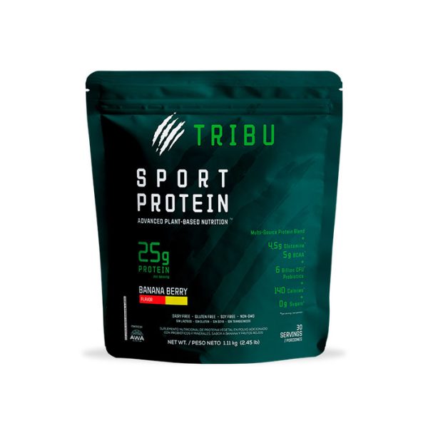 Tribu - Proteína Sport Banana Y Frutos Rojos