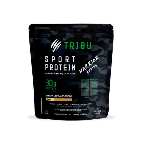 Tribu - Proteína Sport Warrior Vainilla Con Crema De Coco