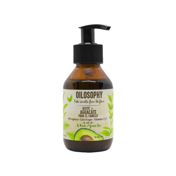 Oilosophy - Aceite De Aguacate Para El Cabello Con Te Verde 120 Ml