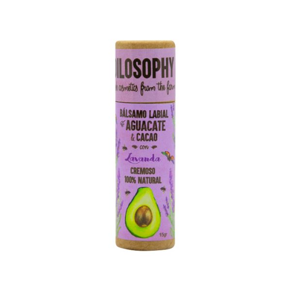 Oilosophy - Bálsamo Labial De Aguacate Y Cacao Con Lavanda 11G
