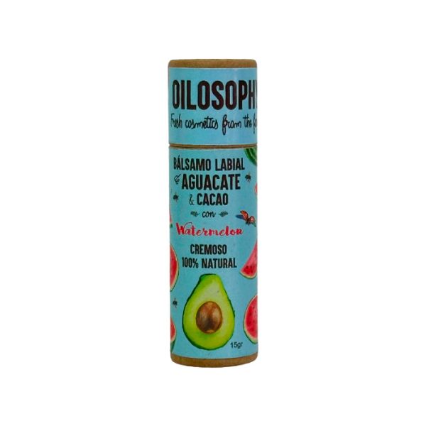 Oilosophy - Bálsamo Labial De Aguacate Y Cacao Con Watermelon 11G