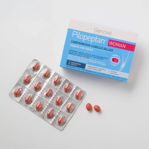 Bmc Pilopeptan - Comprimidos Para El Cabello De Mujer